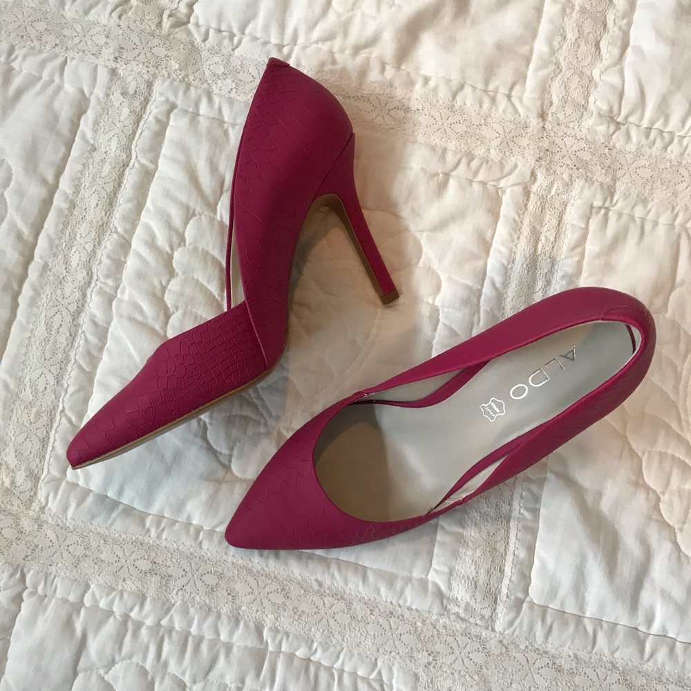 Aldo pink heels
